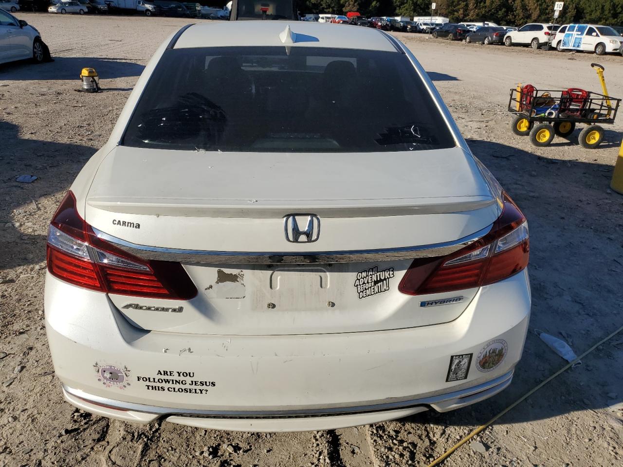 Lot #3301801343 2017 HONDA ACCORD HYB