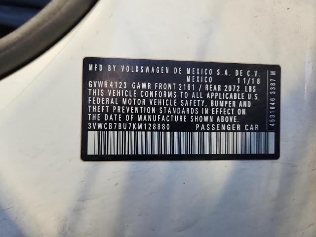 2019 VOLKSWAGEN JETTA S #3286537176