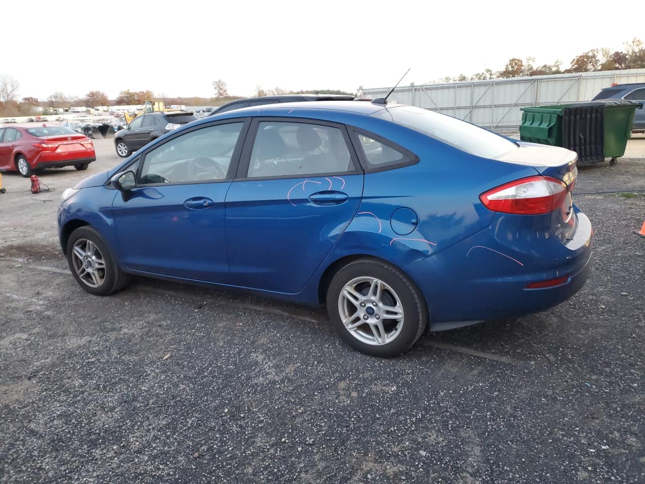 Lot #3312226113 2019 FORD FIESTA SE