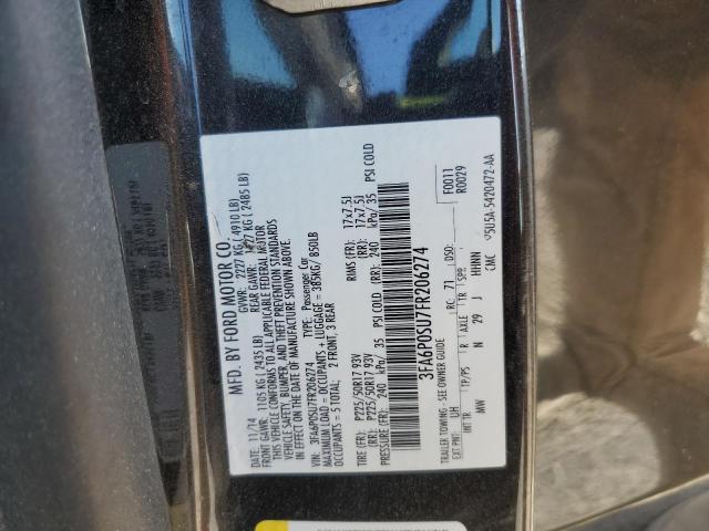 2015 FORD FUSION TIT #3294480500