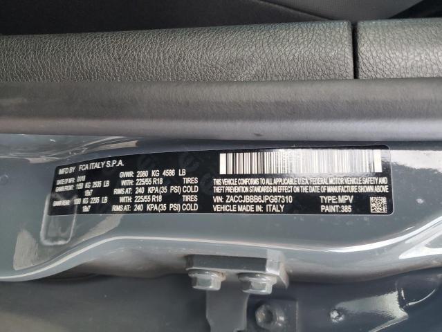 2018 JEEP RENEGADE L #3294339903