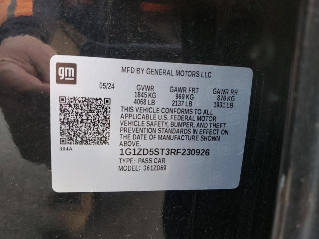 2024 CHEVROLET MALIBU LT #3294541636