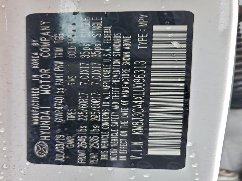 2020 HYUNDAI TUCSON LIM #3305361312