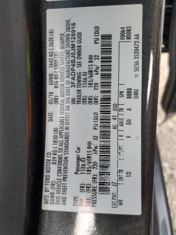 2018 FORD FIESTA SE - 3FADP4BJ0JM128916