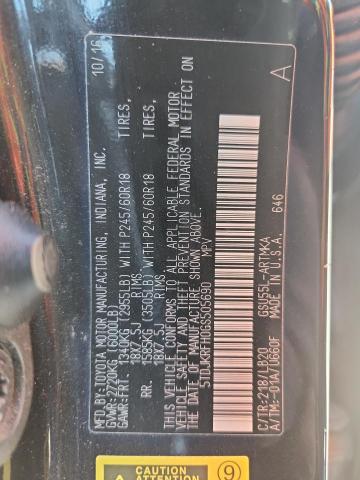 2016 TOYOTA HIGHLANDER #3287887261