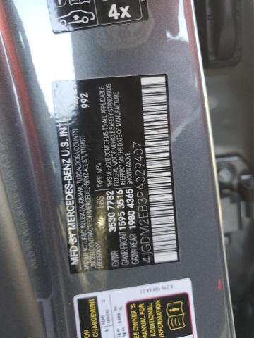 2023 MERCEDES-BENZ EQS SUV 45 #3301918446