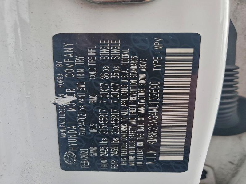 2021 HYUNDAI KONA SEL #3303919690