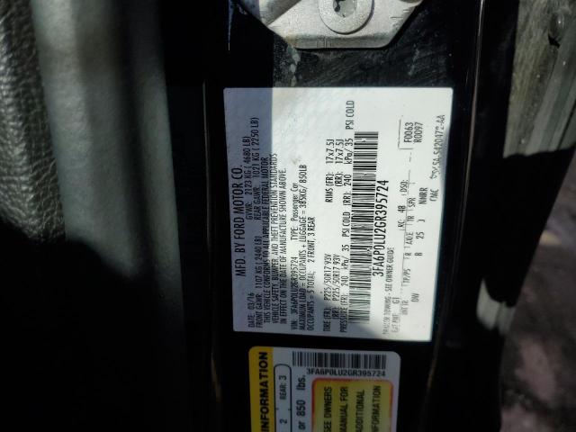 2016 FORD FUSION SE #3286531221