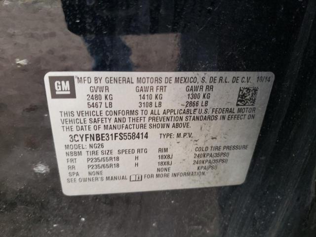 2015 CADILLAC SRX LUXURY #3304580462