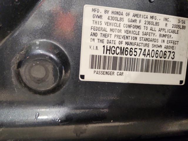 2004 HONDA ACCORD EX #3303852522