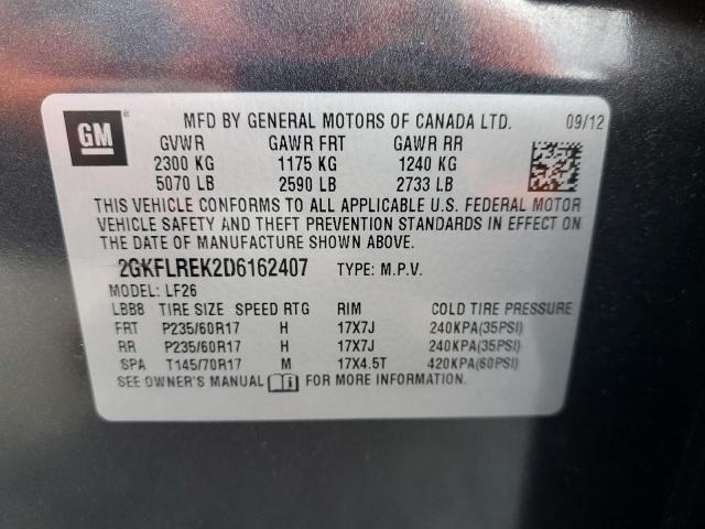 2013 GMC TERRAIN SL #3294378129