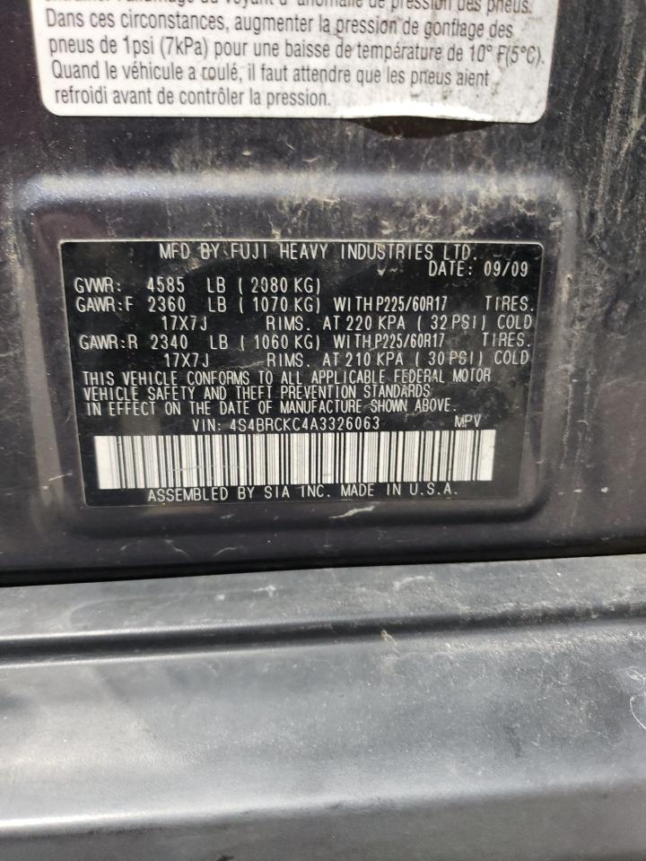 SUBARU OUTBACK 2.5I LIMITED