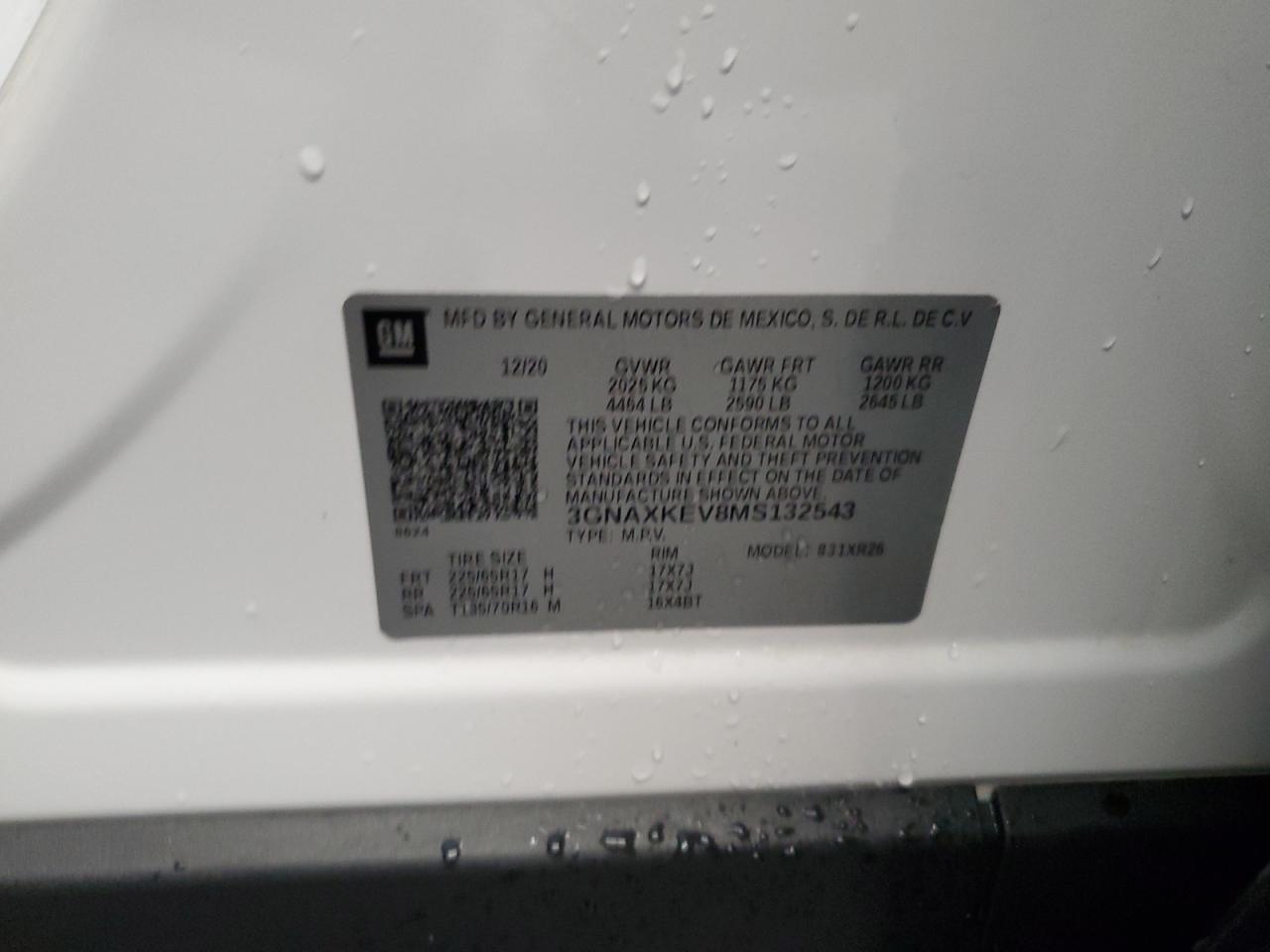 CHEVROLET EQUINOX LT