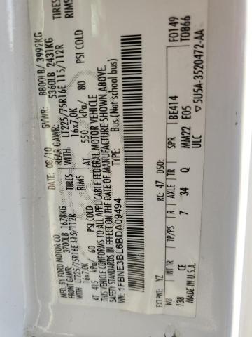 2011 FORD ECONOLINE #3296314476