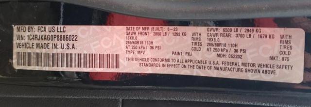 2023 JEEP GRAND CHER #3301954414