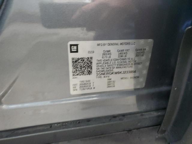 2019 CHEVROLET TRAVERSE L #3284916004