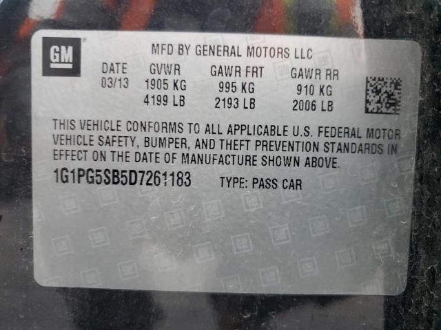 2013 CHEVROLET CRUZE LTZ #3287429017