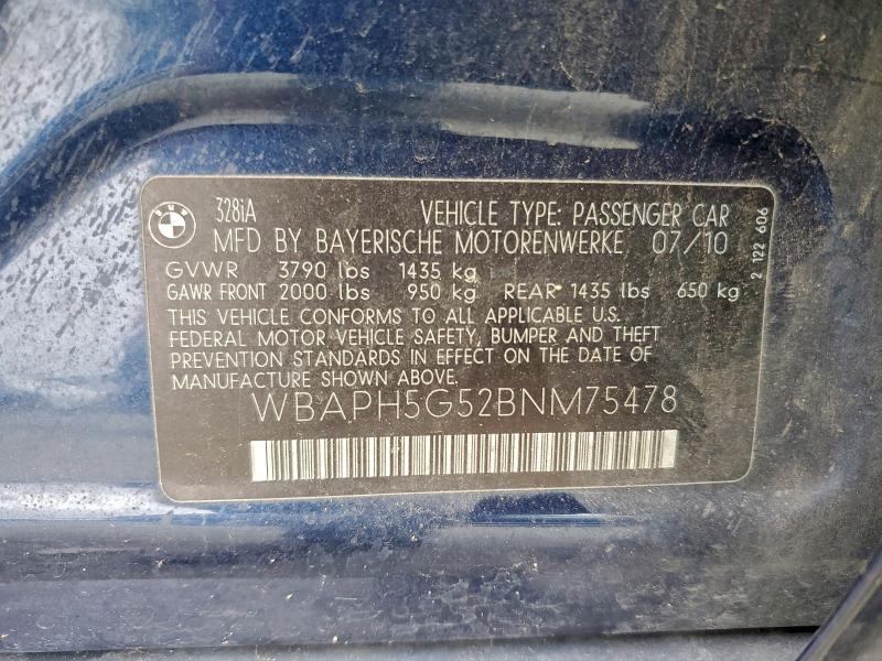 2011 BMW 328 I SULE #3298274031