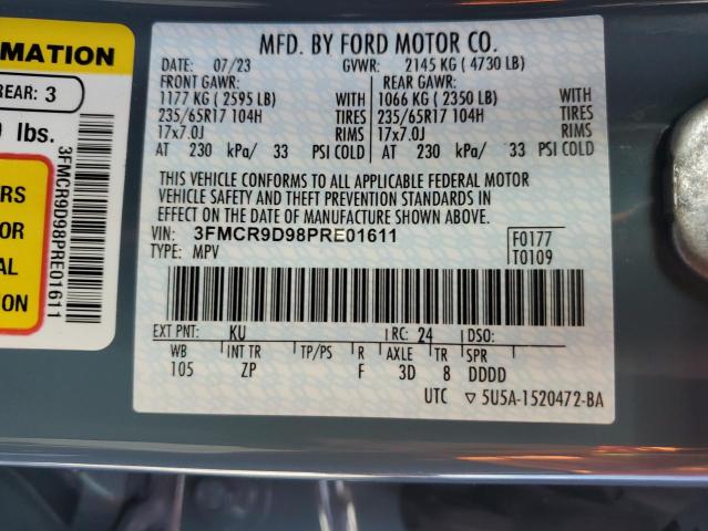 2023 FORD BRONCO SPO #3293567969