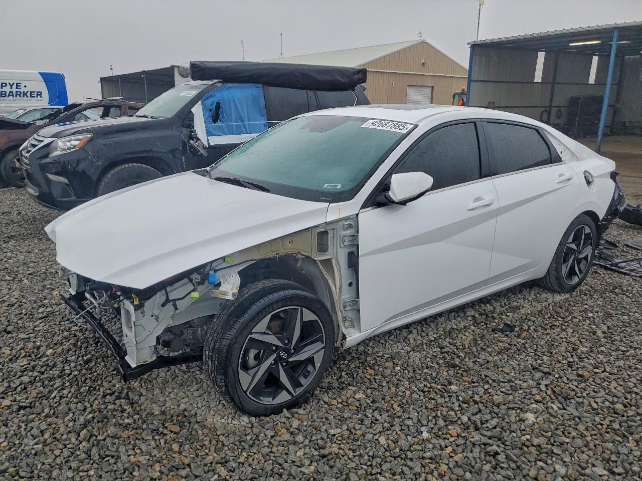 Lot #3294780779 2023 HYUNDAI ELANTRA LI