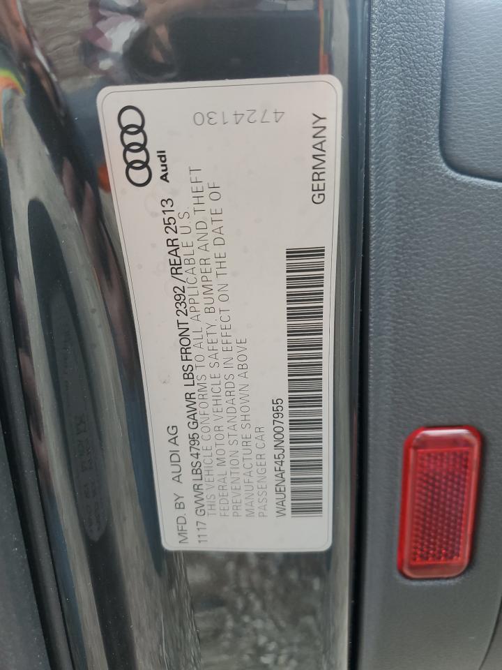 AUDI A4 PREMIUM PLUS