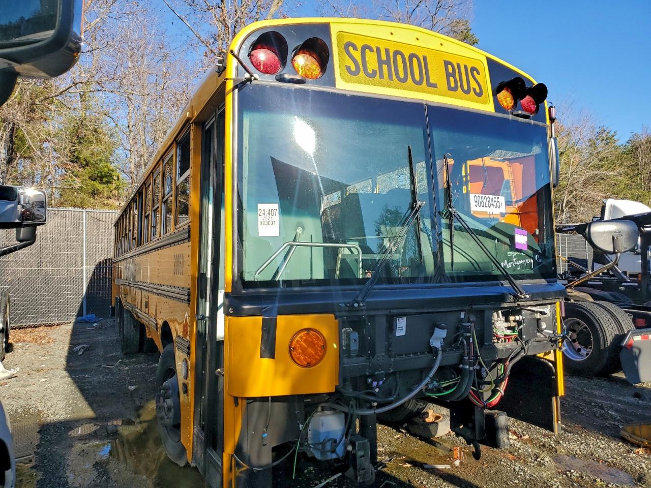 Lot #3302651031 2021 THOMAS SCHOOL BUS