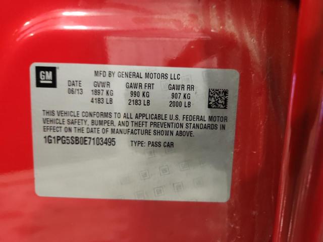 2014 CHEVROLET CRUZE LTZ #3304802348