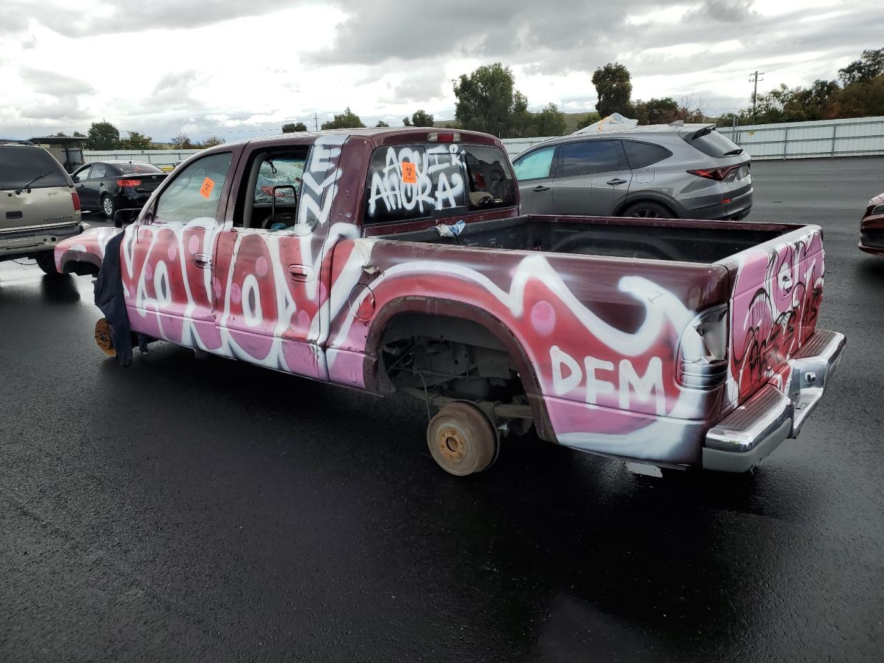 Lot #3297913794 2001 DODGE DAKOTA QUA