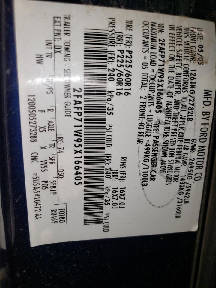 Lot #3294809754 2005 FORD CROWN VICT