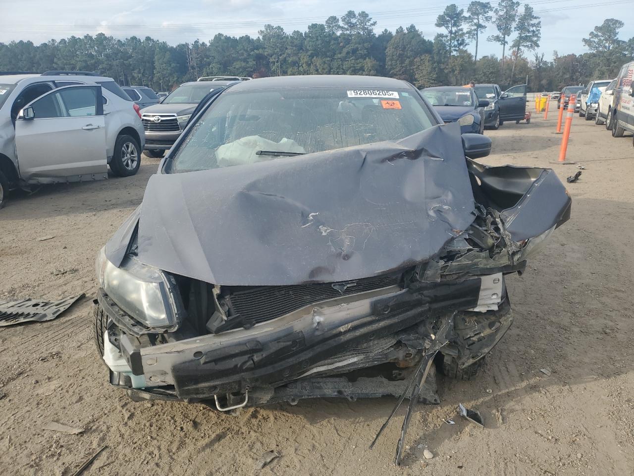 Lot #3302811913 2015 HONDA CIVIC LX