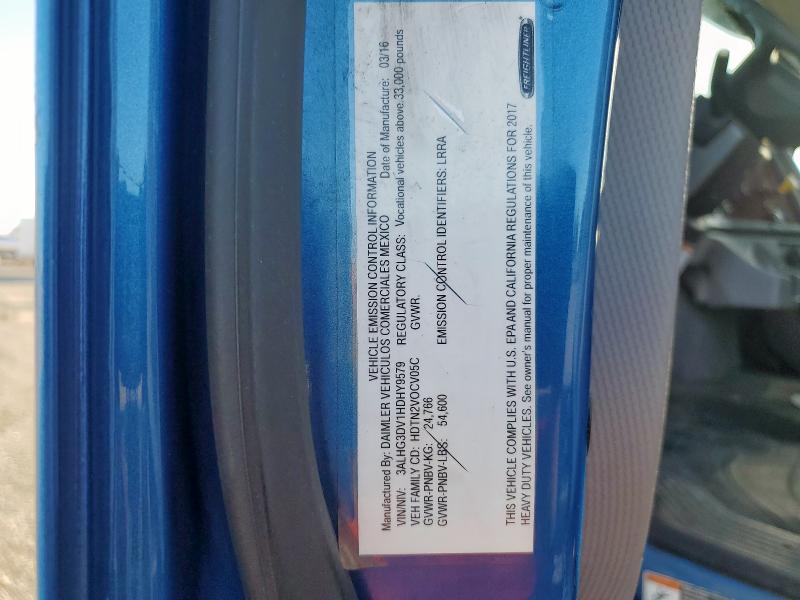 2017 FREIGHTLINER 114SD #3303844521