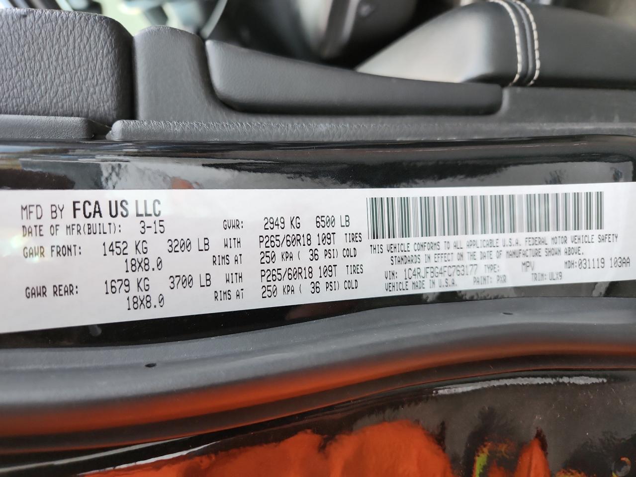 JEEP GRAND CHEROKEE LIMITED