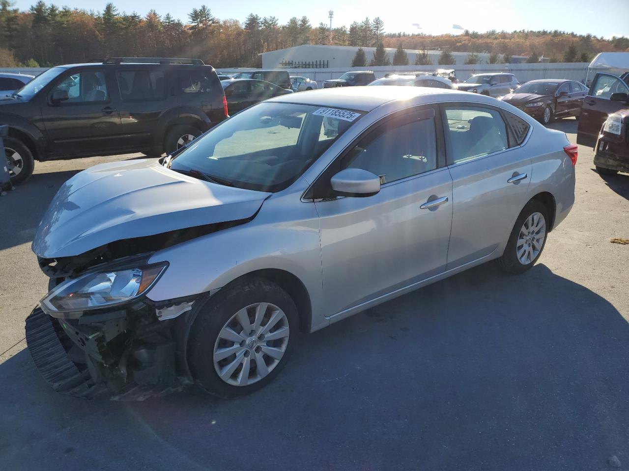 Lot #3287577344 2017 NISSAN SENTRA S