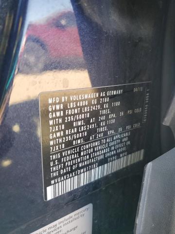 2013 VOLKSWAGEN TIGUAN S #3282793466