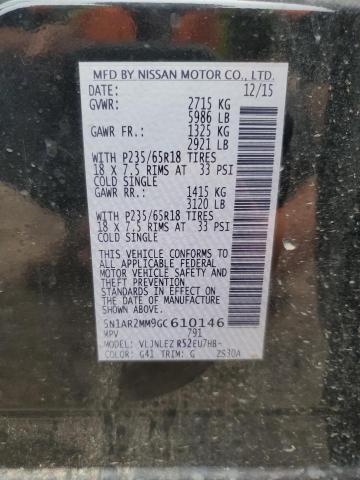 2016 NISSAN PATHFINDER #3294403494