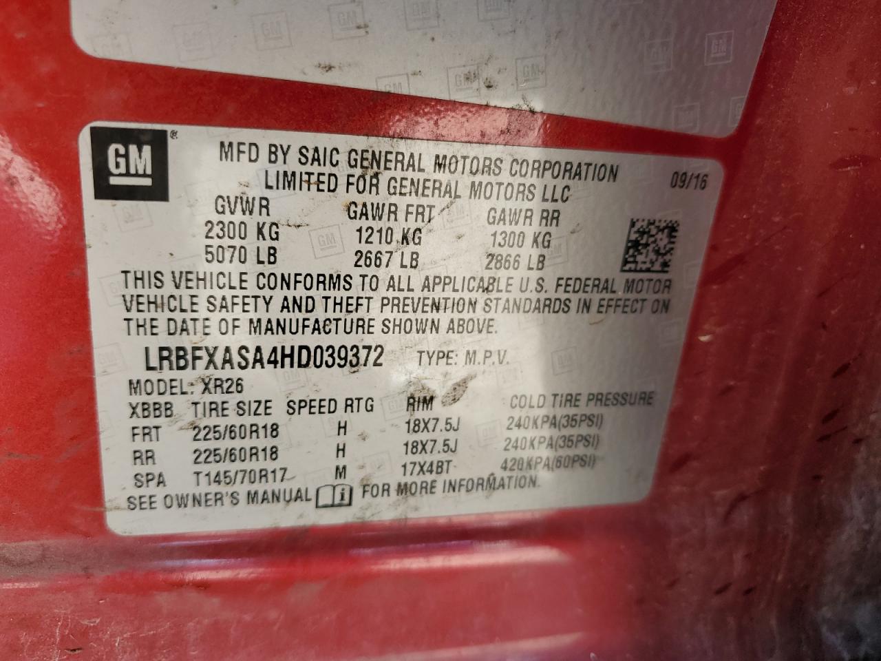 BUICK ENVISION PREFERRED