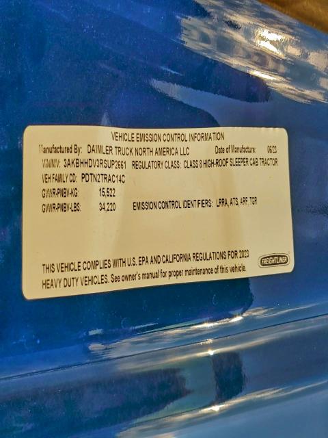 2024 FREIGHTLINER CASCADIA 1 #3309408997