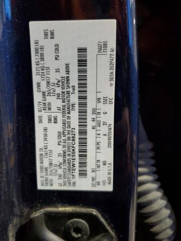 2019 FORD F150 SUPER #3296282431