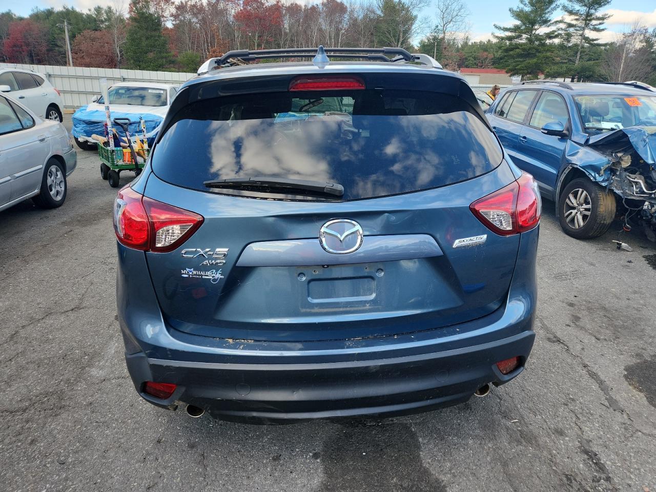 Lot #3309305617 2015 MAZDA CX-5 TOURI