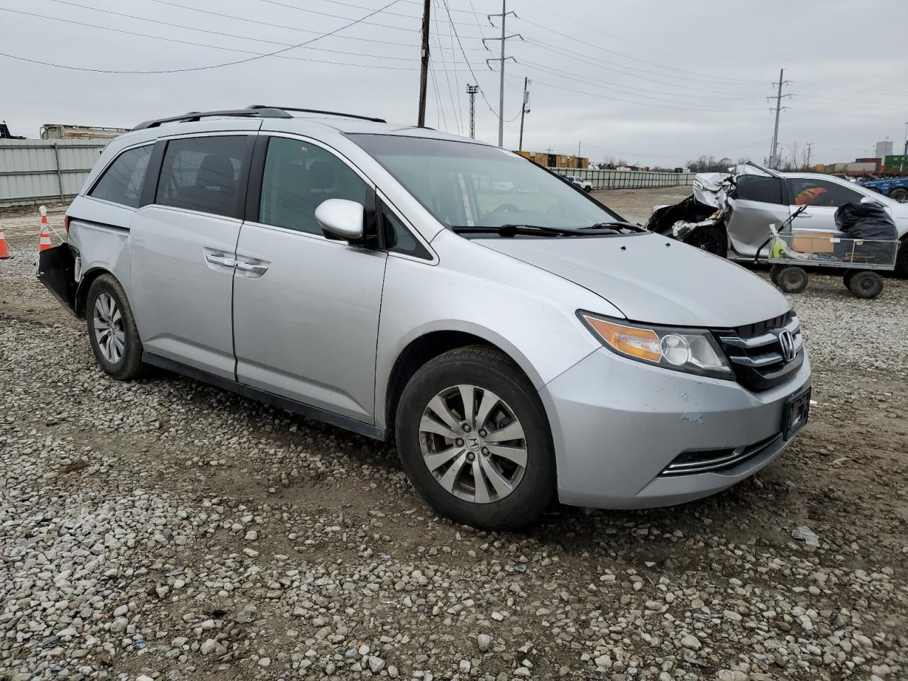Lot #3311464278 2015 HONDA ODYSSEY EX