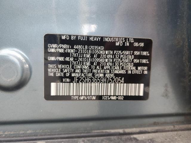 2009 SUBARU FORESTER 2 #3286619908
