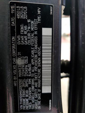 2016 VOLVO S60 CROSS #3302007057