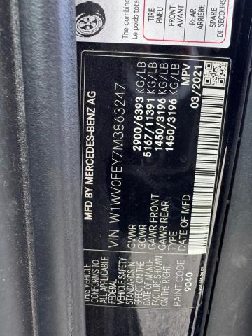 2021 MERCEDES-BENZ METRIS #3285723655