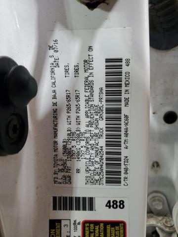 2016 TOYOTA TACOMA DOU #3305372300