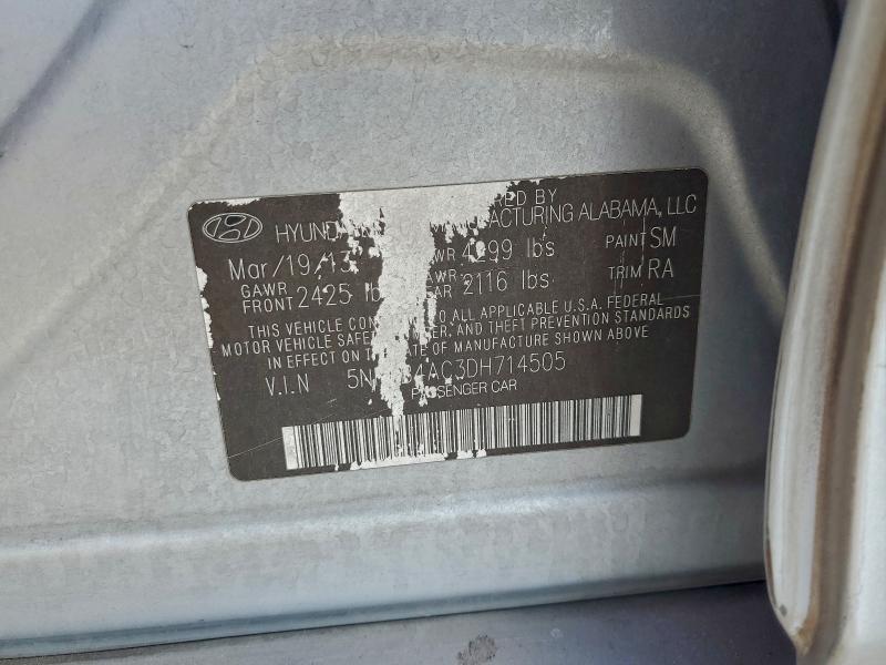 2013 HYUNDAI SONATA GLS #3302878923