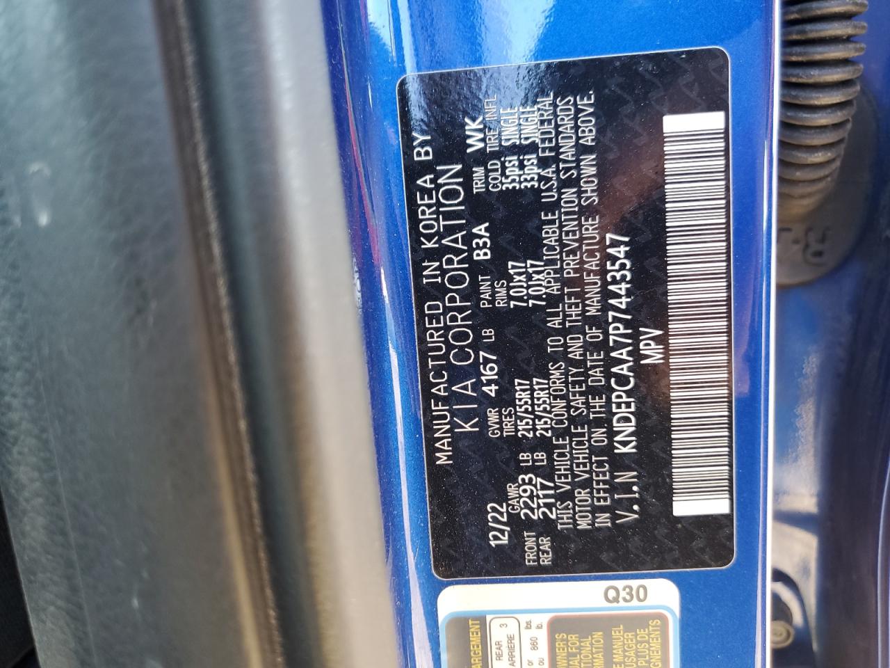 Lot #3287611013 2023 KIA SELTOS LX