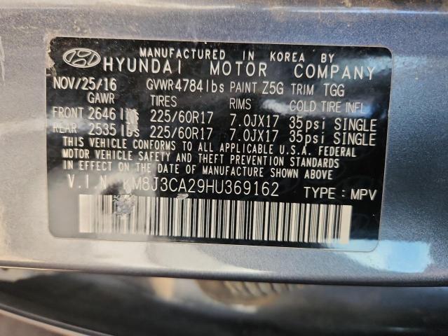2017 HYUNDAI TUCSON LIM #3286569149