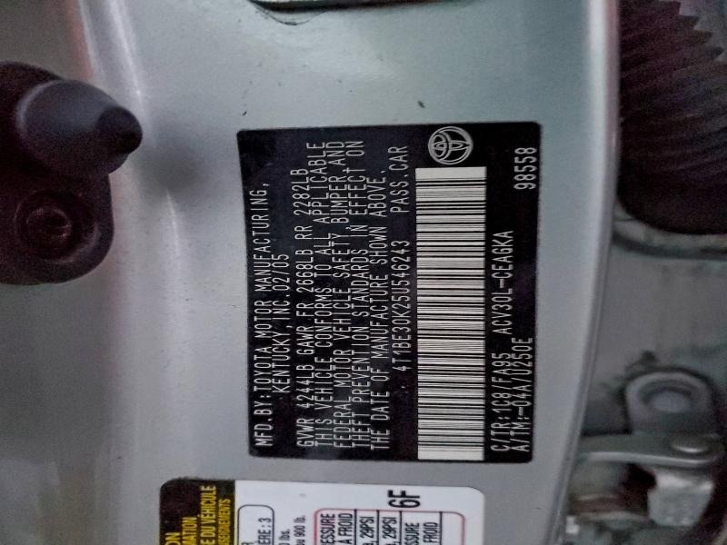 2005 TOYOTA CAMRY LE #3297730820