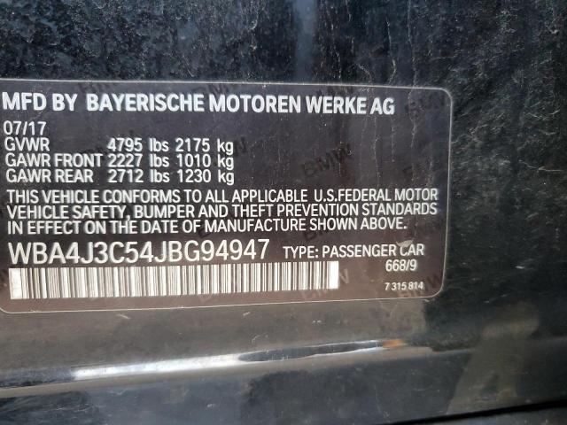 2018 BMW 430XI GRAN #3311624252