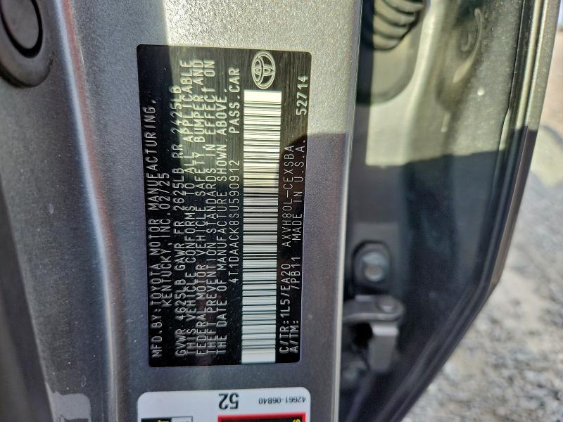 2025 TOYOTA CAMRY XSE #3303885790